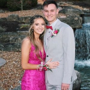 Narianna Pink Formal Dress